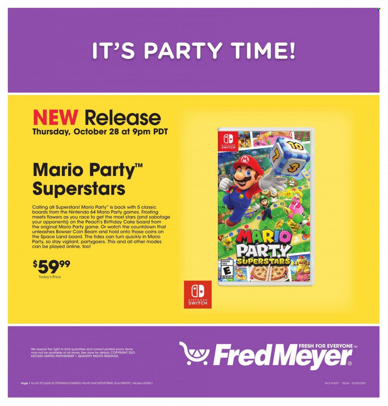 Fred Meyer Weekly Ad Flyer October 25 to November 1