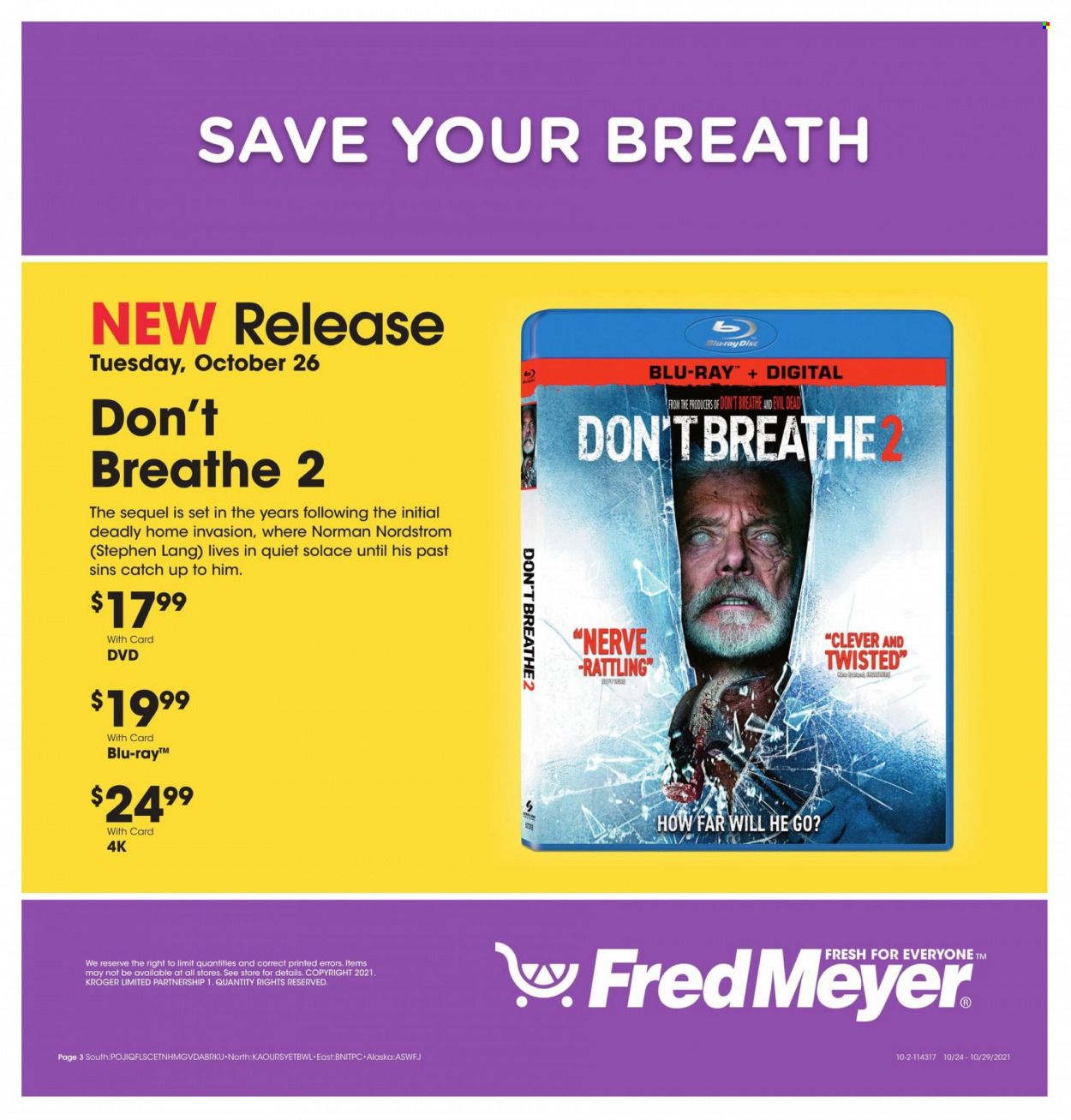 Fred Meyer Weekly Ad Flyer October 25 to November 1