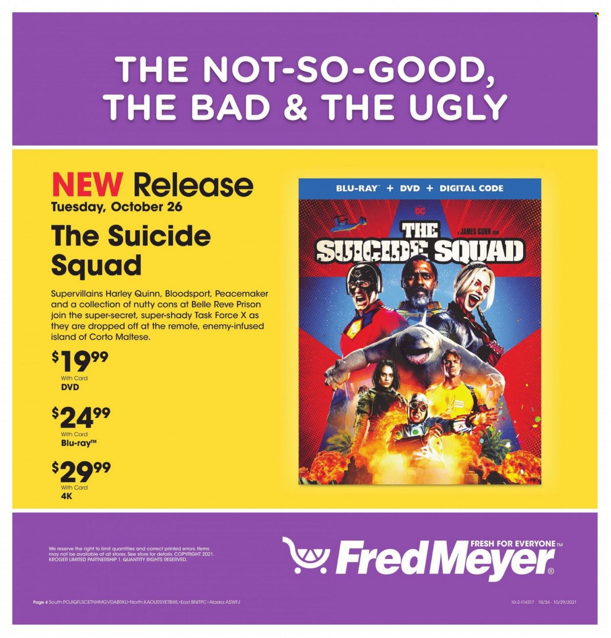 Fred Meyer Weekly Ad Flyer October 25 to November 1