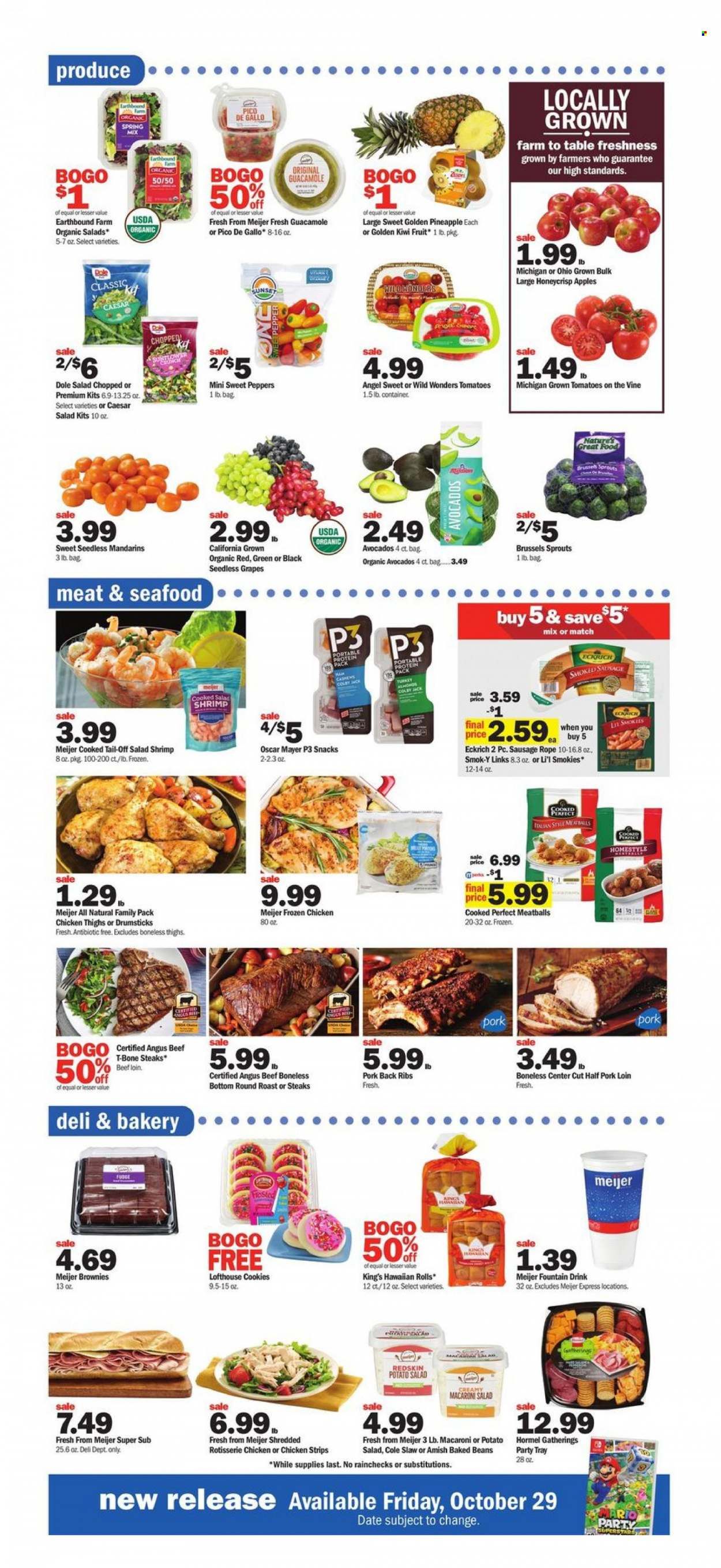 Meijer (MI) Weekly Ad Flyer October 25 to November 1