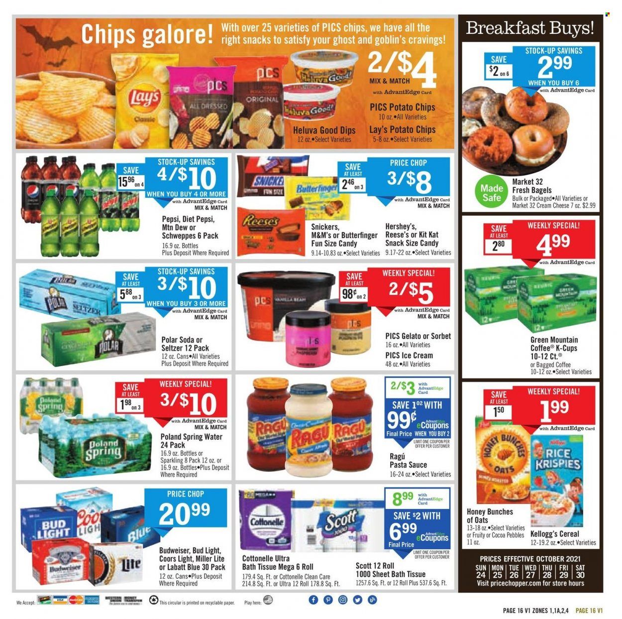 Price Chopper (CT, MA, NY, PA, VT) Weekly Ad Flyer October 25 to November 1
