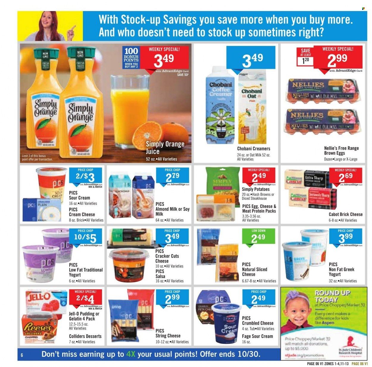 Price Chopper (CT, MA, NY, PA, VT) Weekly Ad Flyer October 25 to November 1