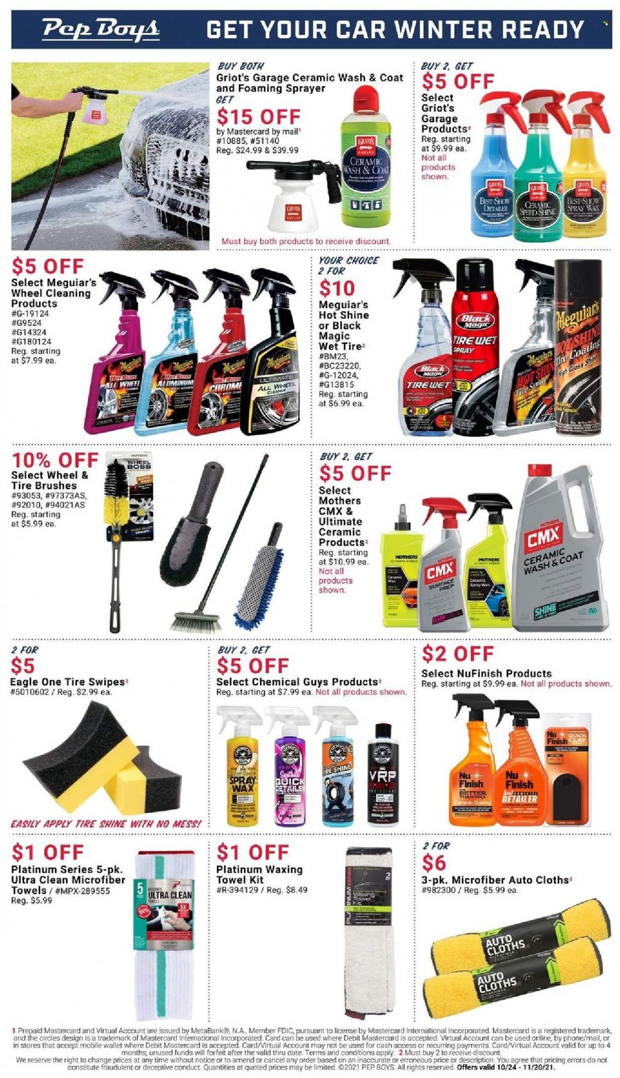 Pep Boys Weekly Ad Flyer October 25 to November 1