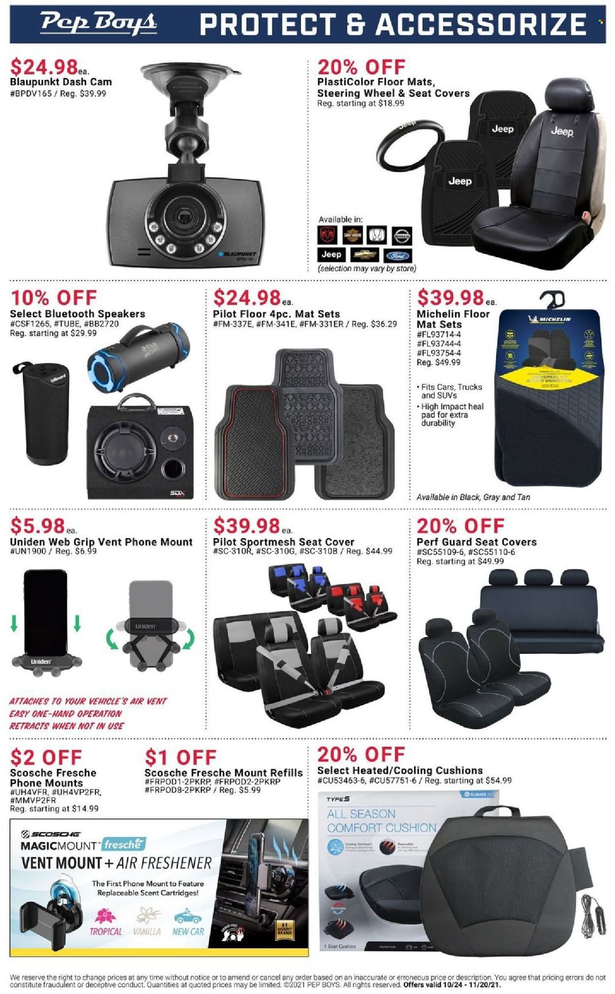 Pep Boys Weekly Ad Flyer October 25 to November 1