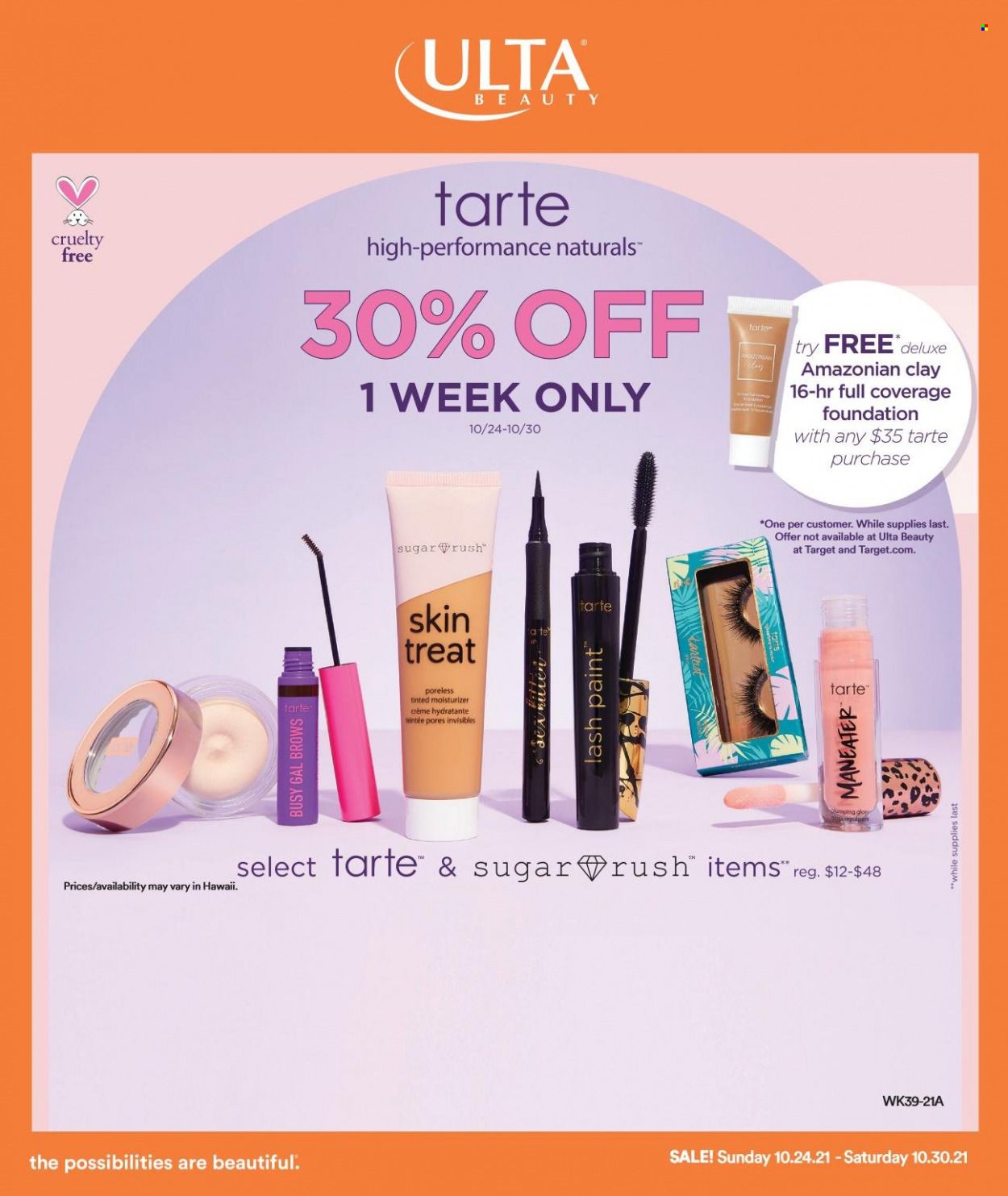 Ulta Beauty Weekly Ad Flyer October 25 to November 1