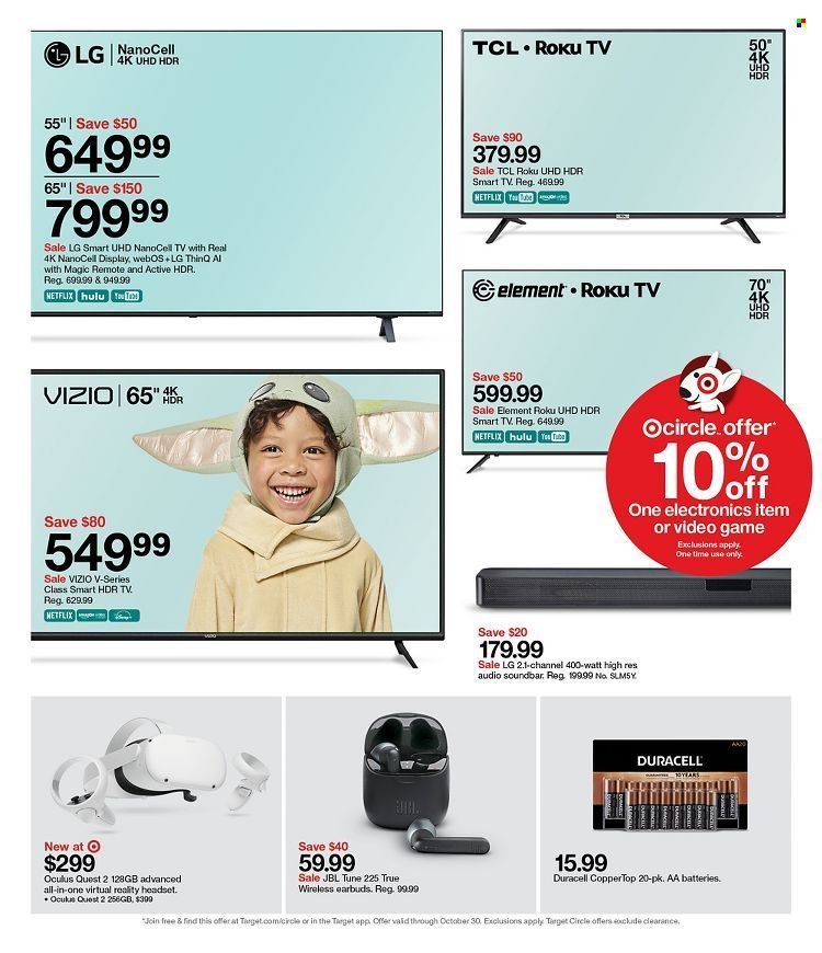 Target Weekly Ad Flyer October 25 to November 1