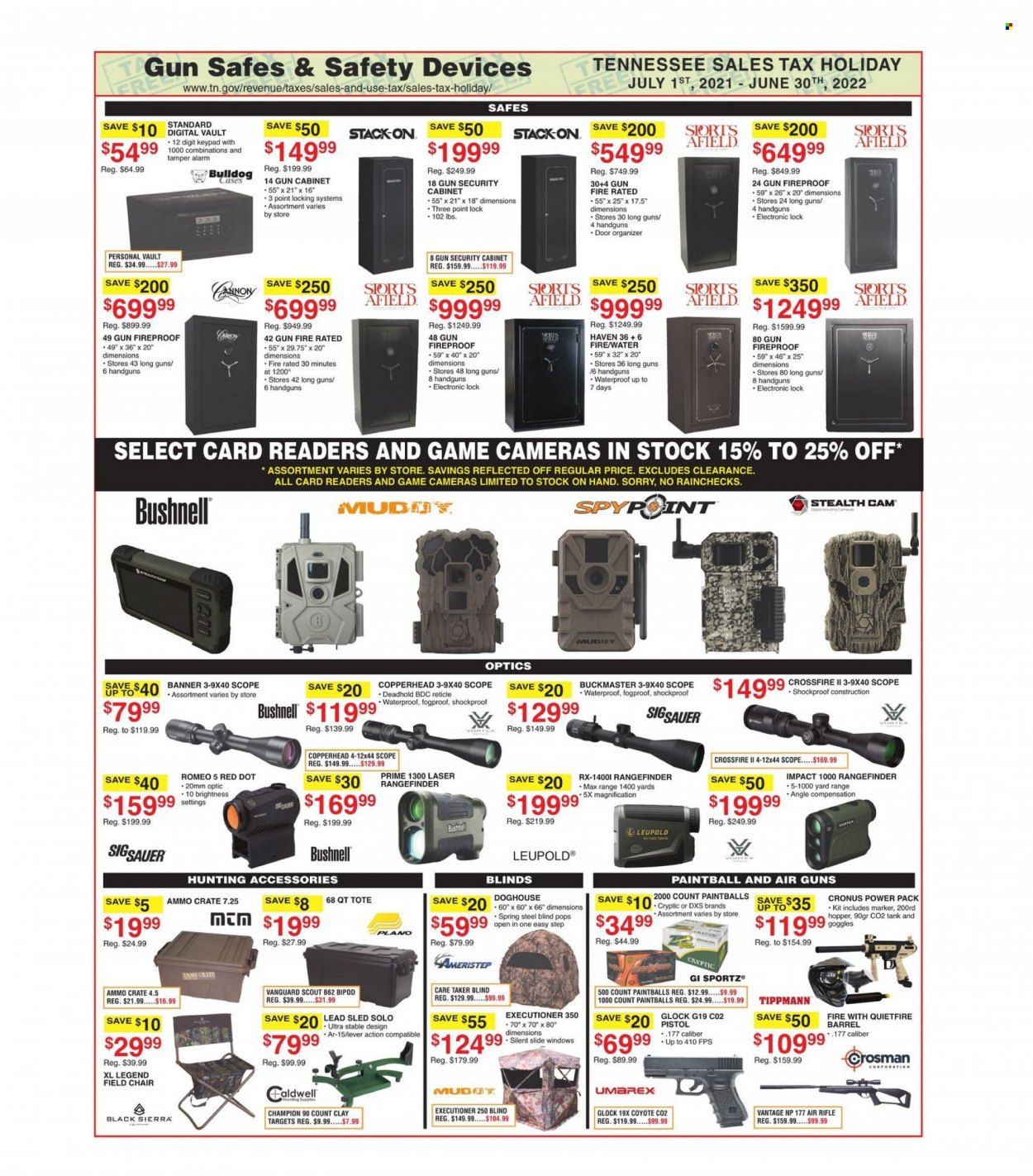 Dunham's Sports (TN) Weekly Ad Flyer October 25 to November 1