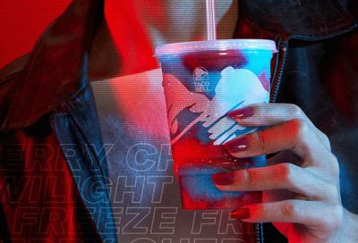 The New Limited Edition Cherry Twilight Freeze has Arrived at Taco Bell