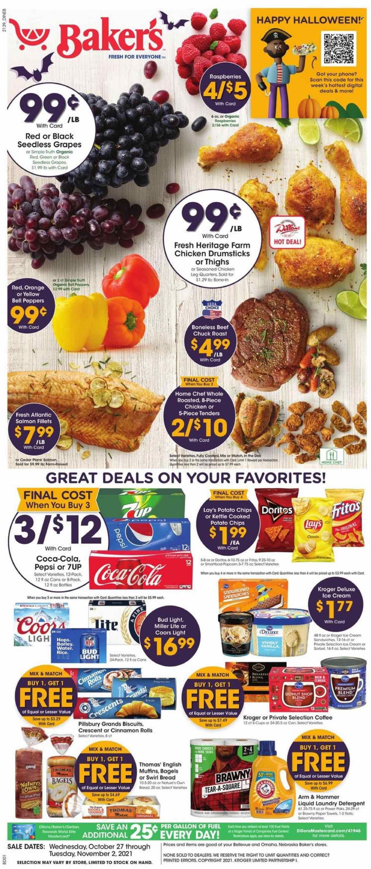 Baker's (NE) Weekly Ad Flyer October 27 to November 3