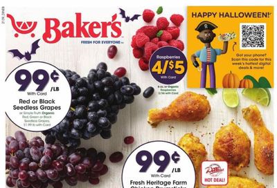 Baker's (NE) Weekly Ad Flyer October 27 to November 3