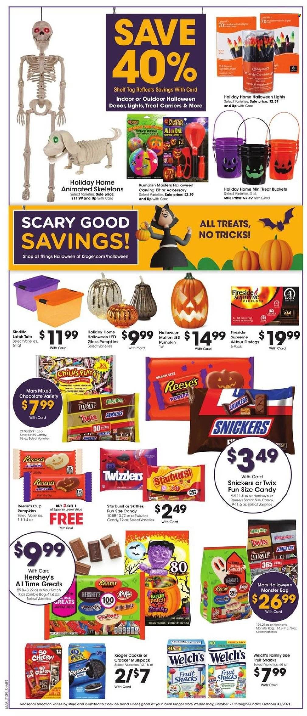 Kroger (GA, IL, LA, MI, OK, SC, TN, TX, VA) Weekly Ad Flyer October 27 to November 3