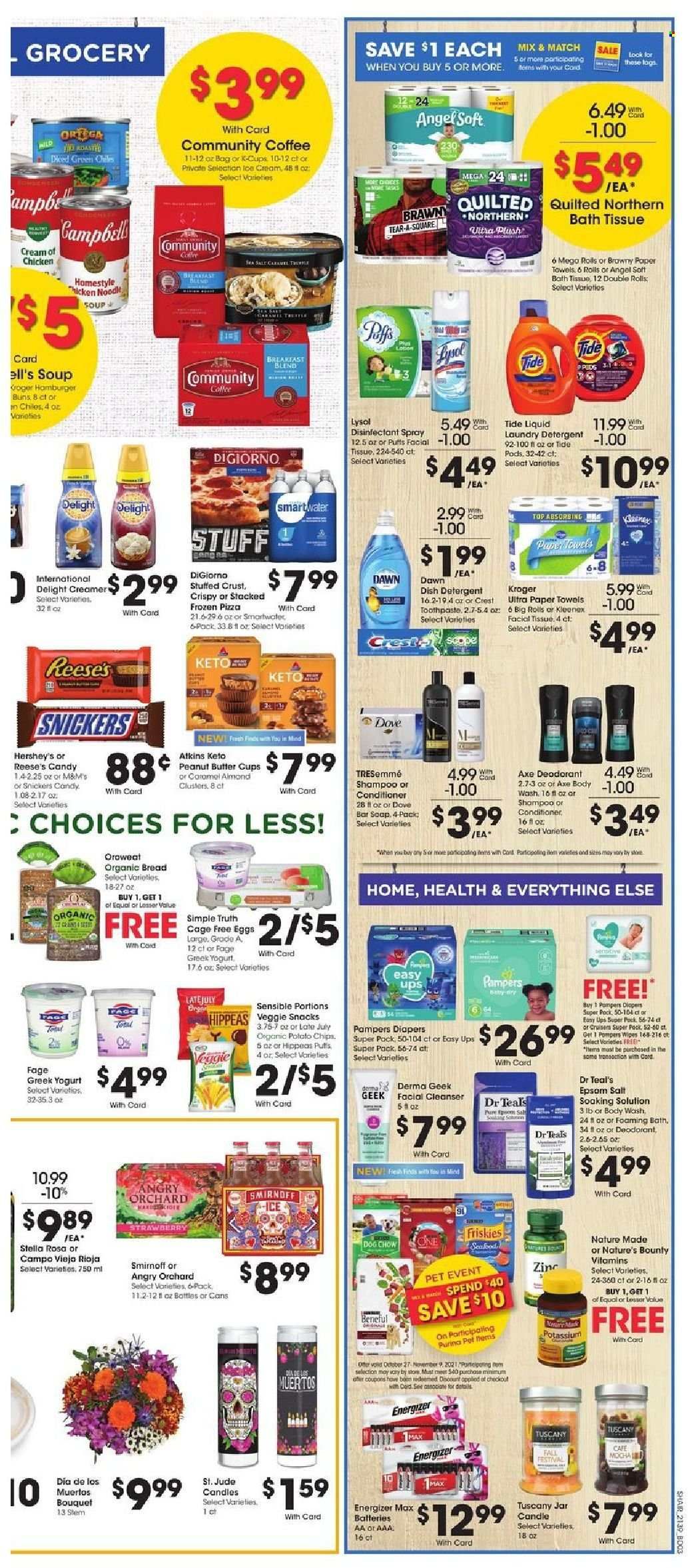 Kroger (GA, IL, LA, MI, OK, SC, TN, TX, VA) Weekly Ad Flyer October 27 to November 3