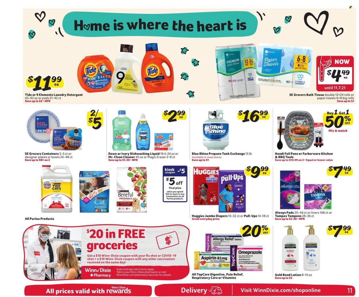 Winn Dixie (AL, FL, GA, LA) Weekly Ad Flyer October 27 to November 3