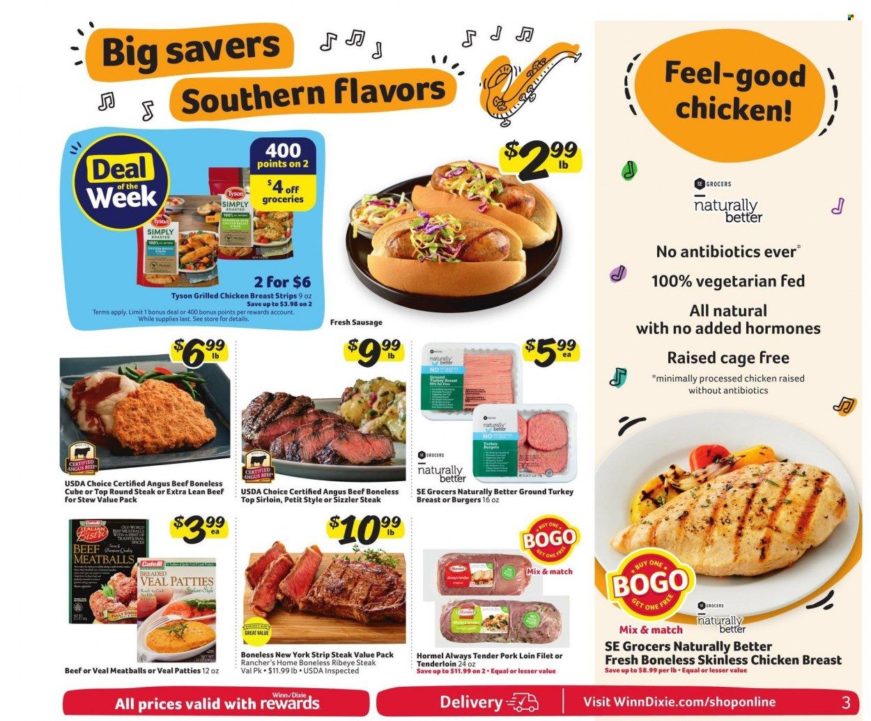 Winn Dixie (AL, FL, GA, LA) Weekly Ad Flyer October 27 to November 3