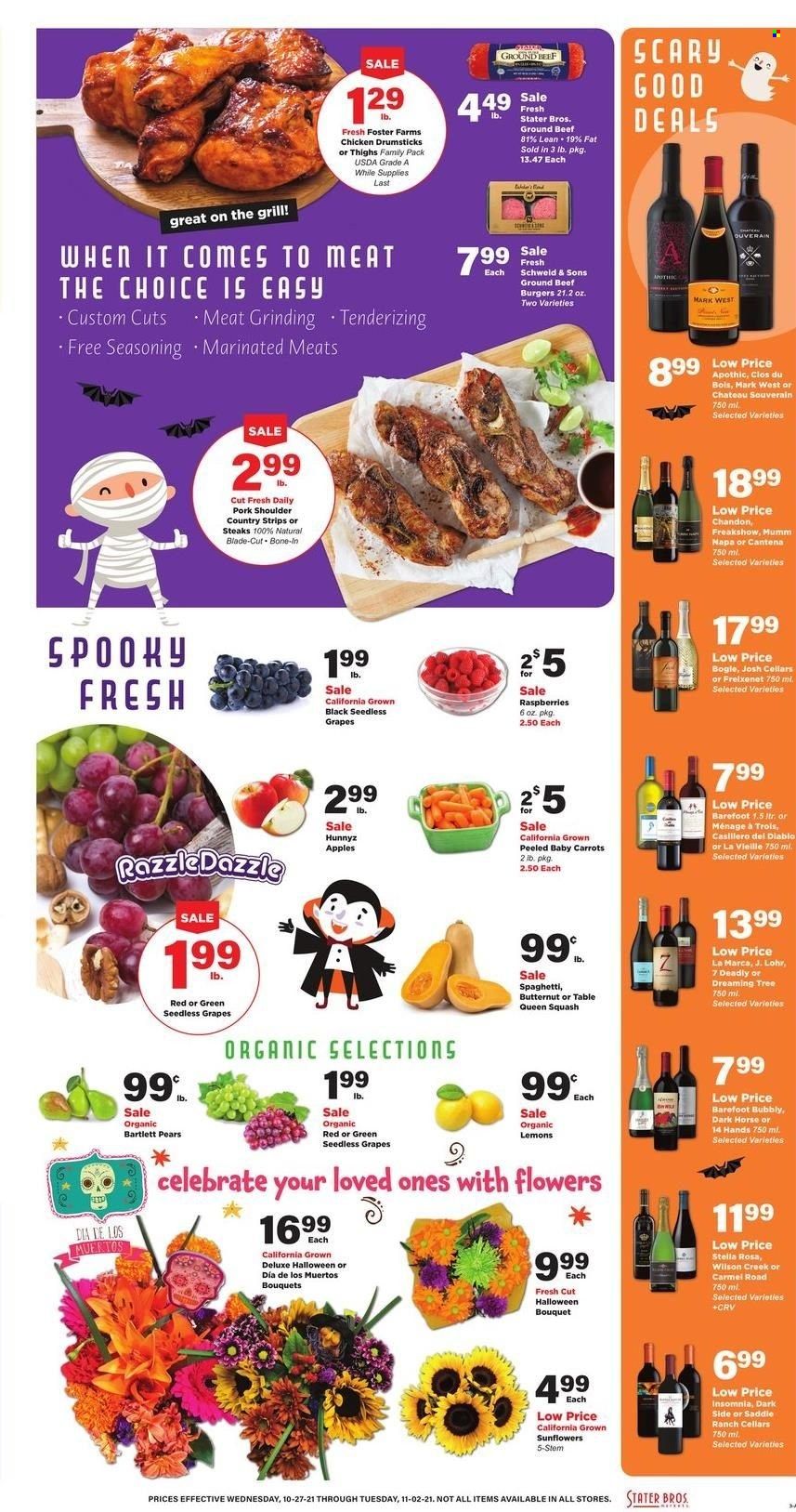Stater Bros. (CA) Weekly Ad Flyer October 27 to November 3
