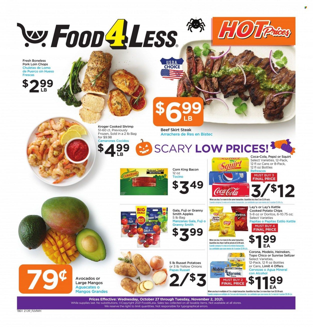Food 4 Less (IL) Weekly Ad Flyer October 27 to November 3