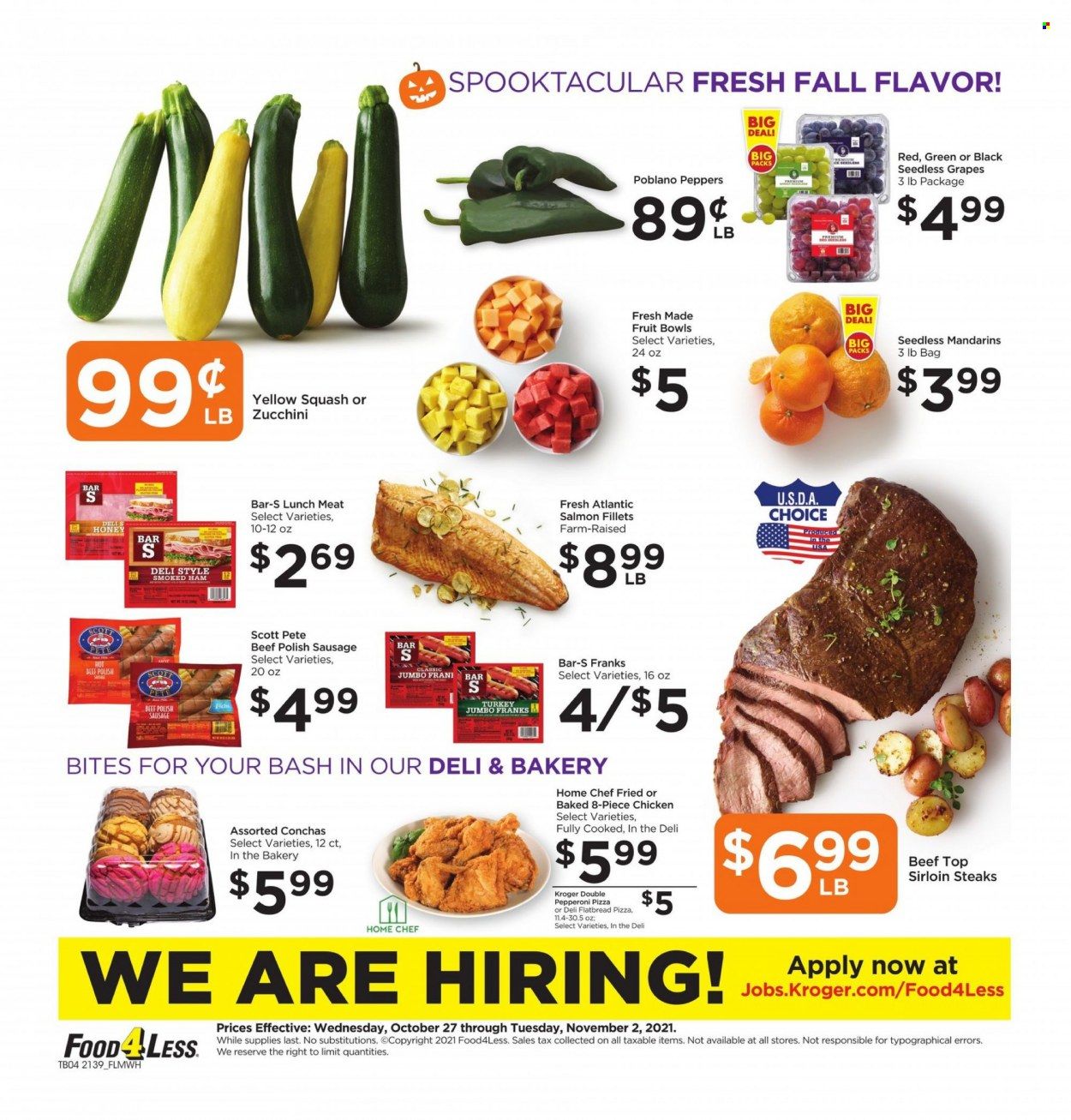 Food 4 Less (IL) Weekly Ad Flyer October 27 to November 3