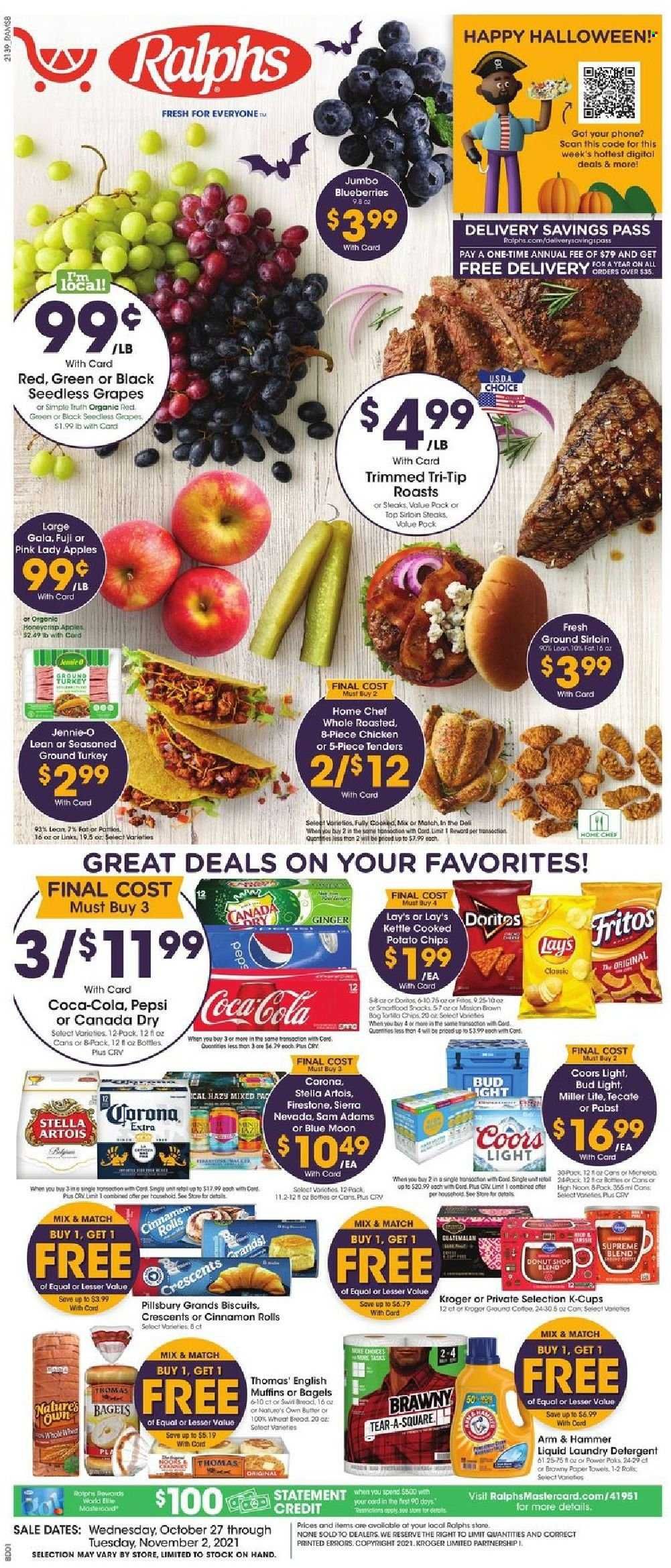 Ralphs (MD, NC, VA) Weekly Ad Flyer October 27 to November 3