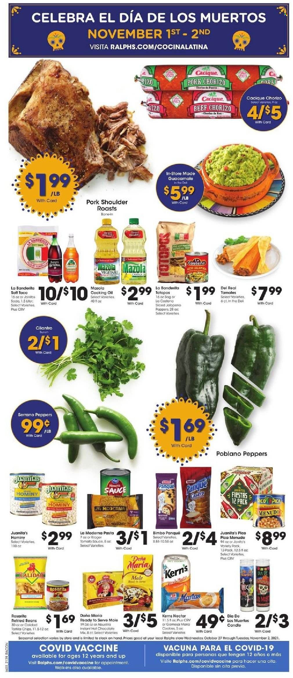 Ralphs (MD, NC, VA) Weekly Ad Flyer October 27 to November 3
