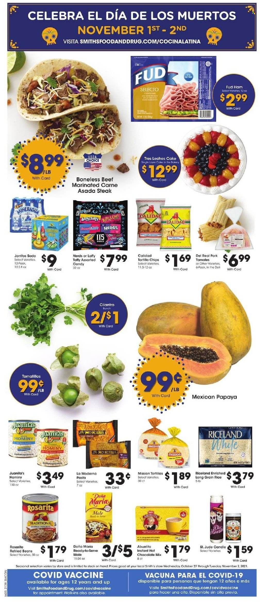 Smith's (AZ, ID, MT, NM, NV, UT, WY) Weekly Ad Flyer October 27 to November 3