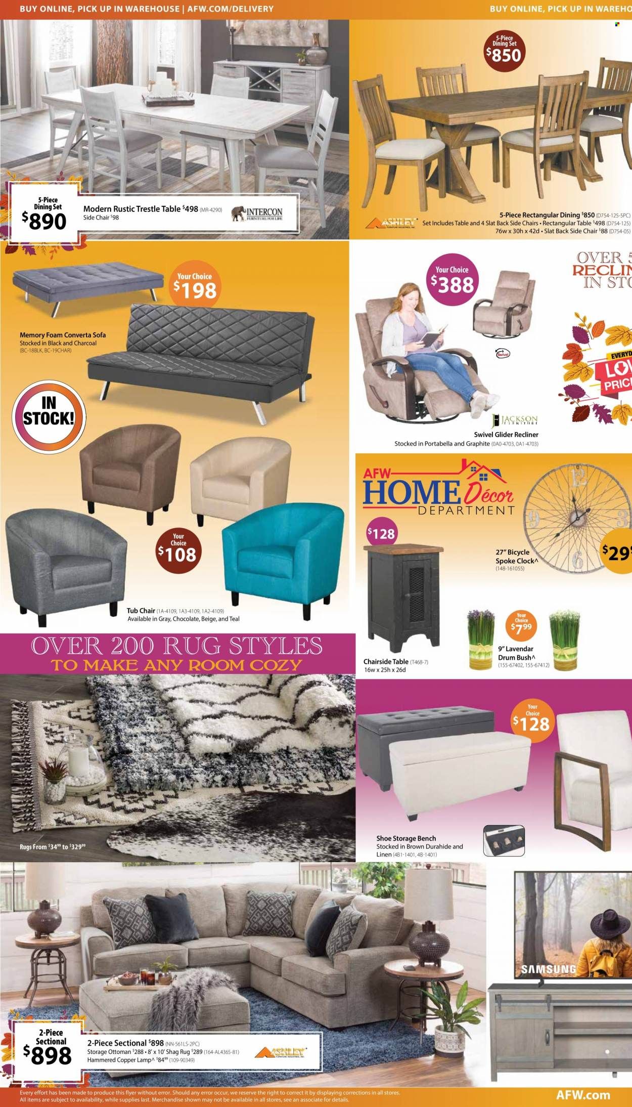 American Furniture Warehouse (AZ, CO, TX) Weekly Ad Flyer October 27 to November 3