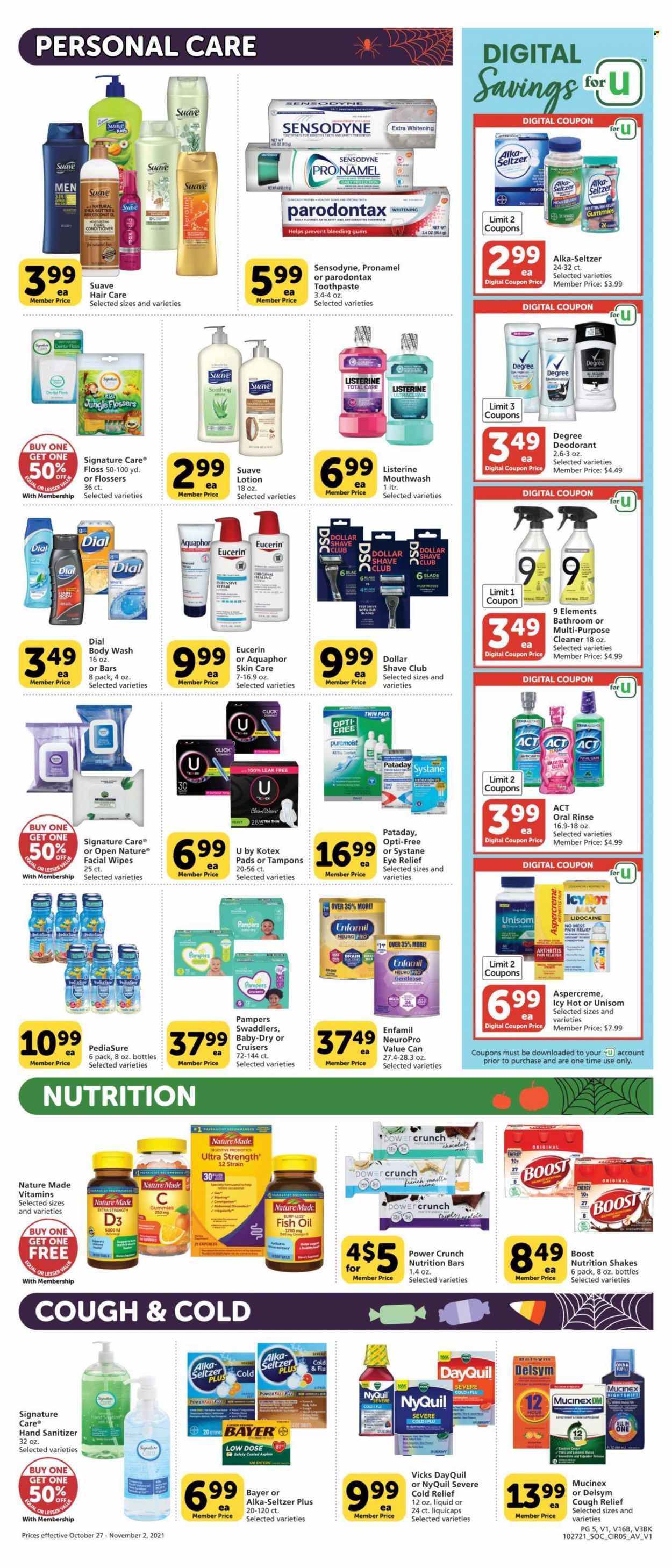 Albertsons (CA, ID, LA, MT, OR, TX, WA) Weekly Ad Flyer October 27 to November 3