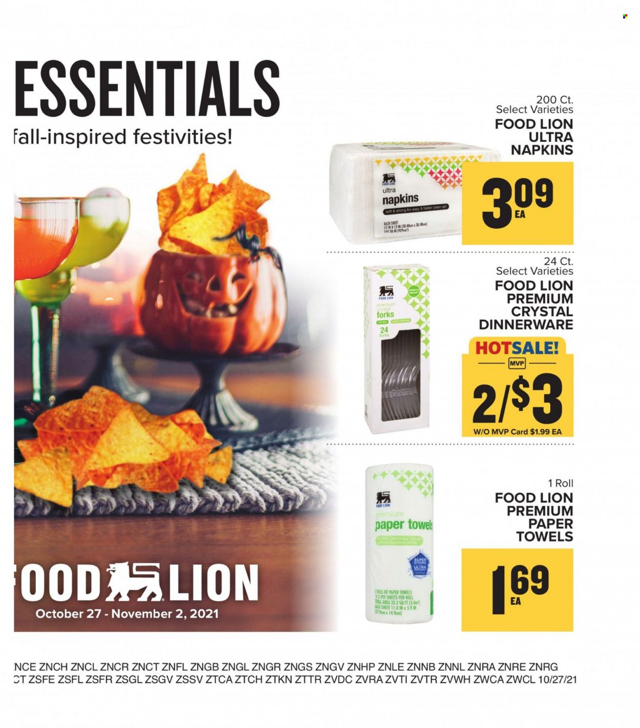 Food Lion (NC) Weekly Ad Flyer October 28 to November 4