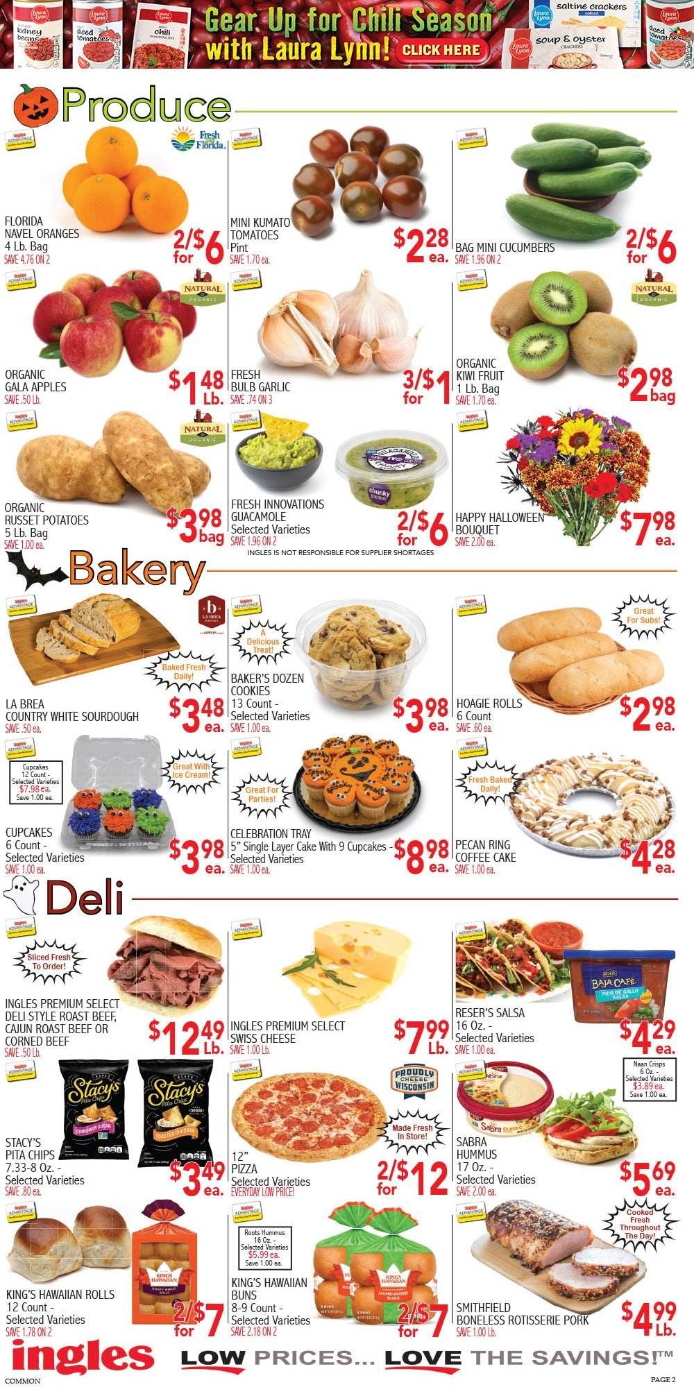 Ingles (GA, NC, SC, TN) Weekly Ad Flyer October 28 to November 4