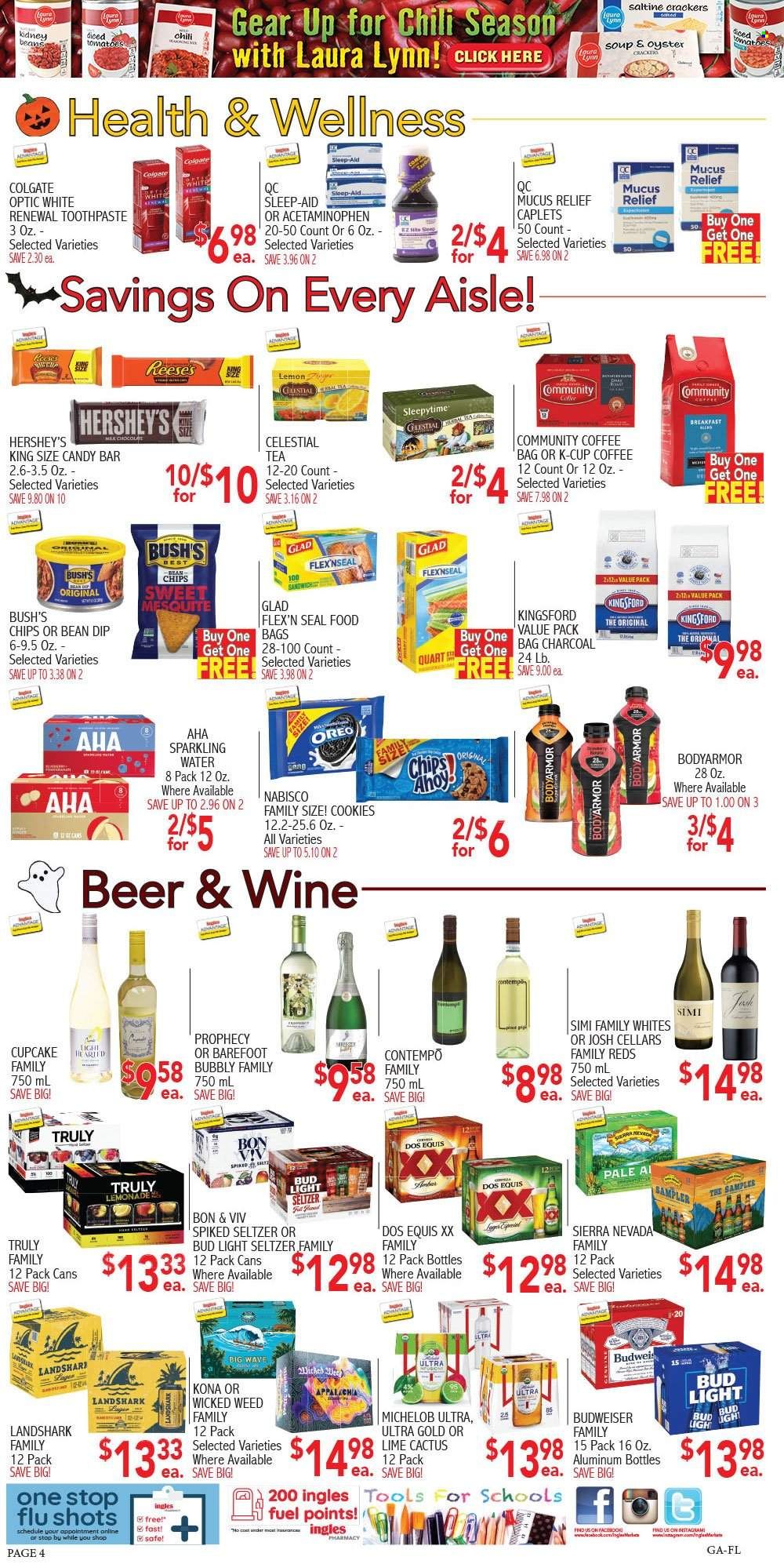 Ingles (GA, NC, SC, TN) Weekly Ad Flyer October 28 to November 4