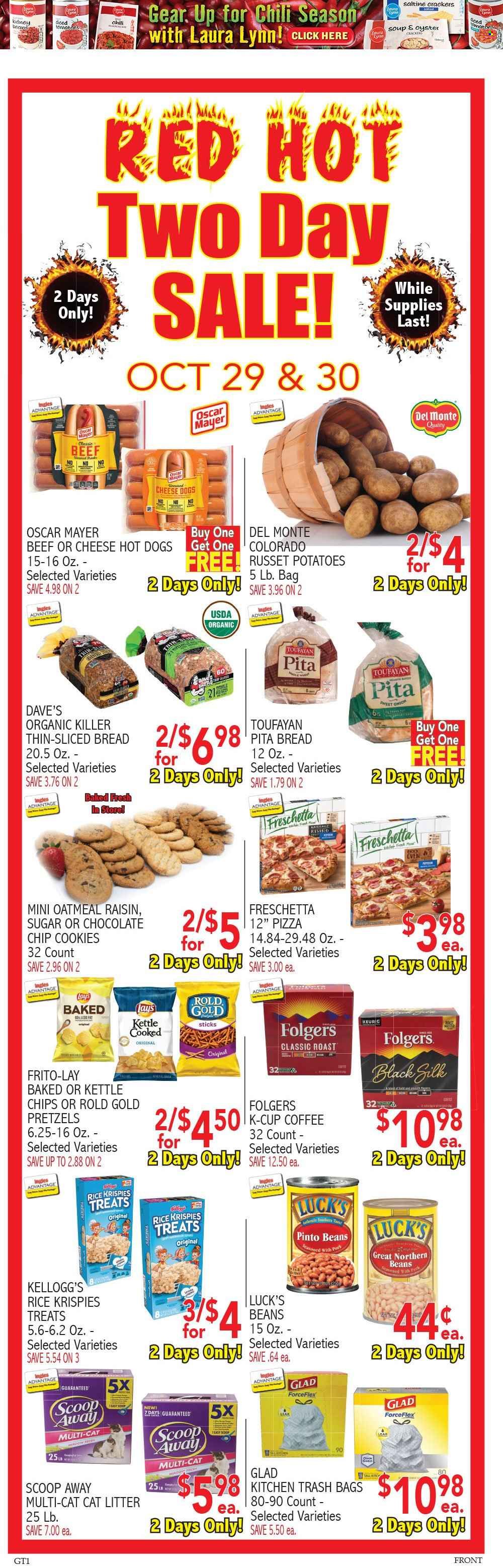 Ingles (GA, NC, SC, TN) Weekly Ad Flyer October 28 to November 4