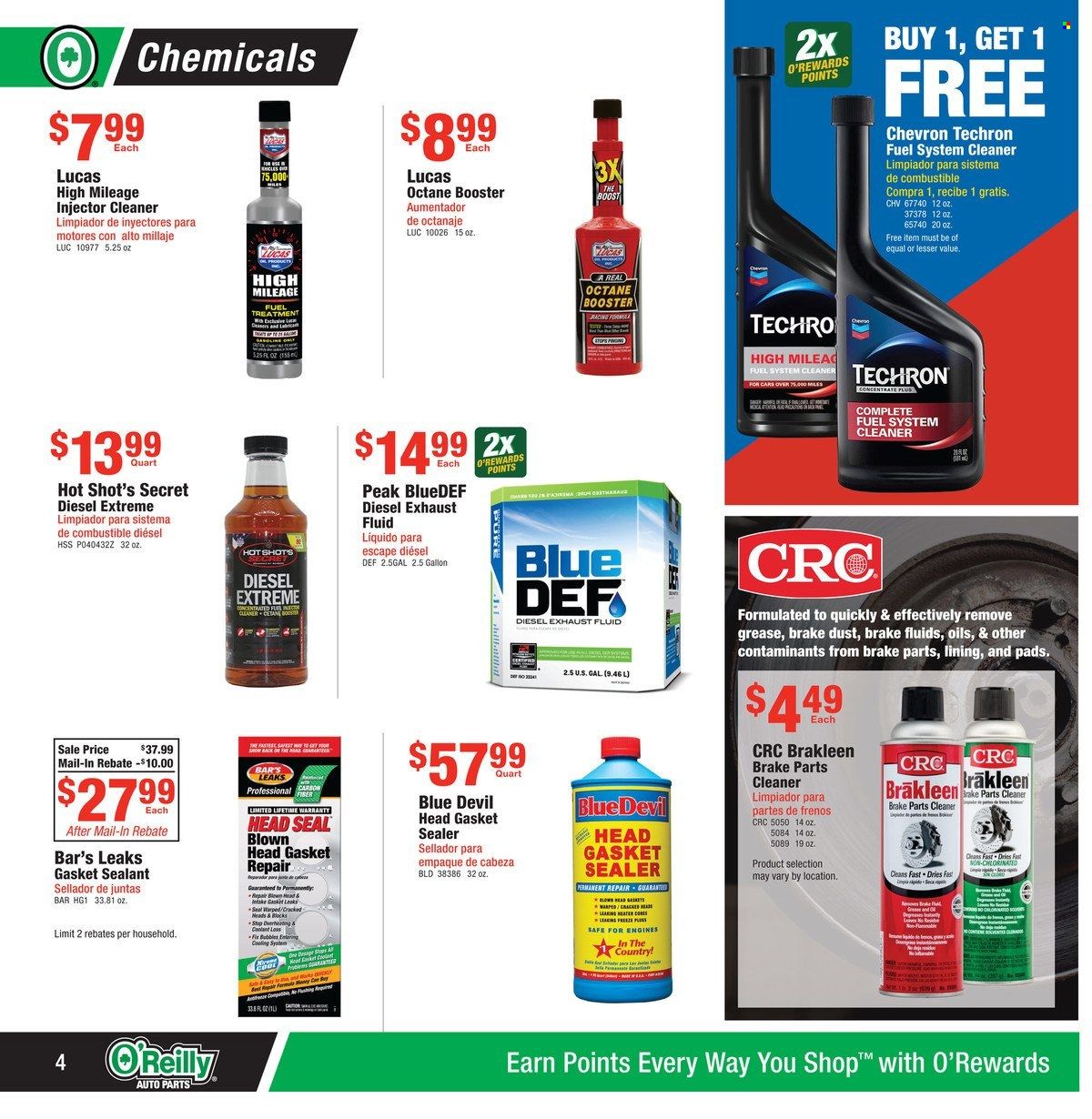 O'Reilly Auto Parts Weekly Ad Flyer October 28 to November 4