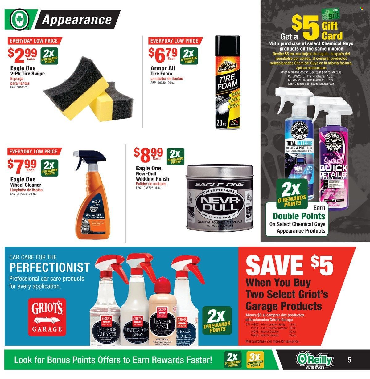 O'Reilly Auto Parts Weekly Ad Flyer October 28 to November 4