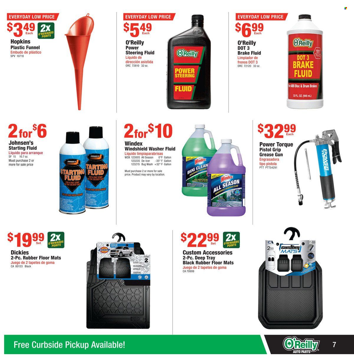 O'Reilly Auto Parts Weekly Ad Flyer October 28 to November 4