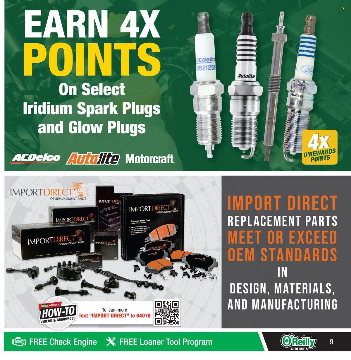 O'Reilly Auto Parts Weekly Ad Flyer October 28 to November 4