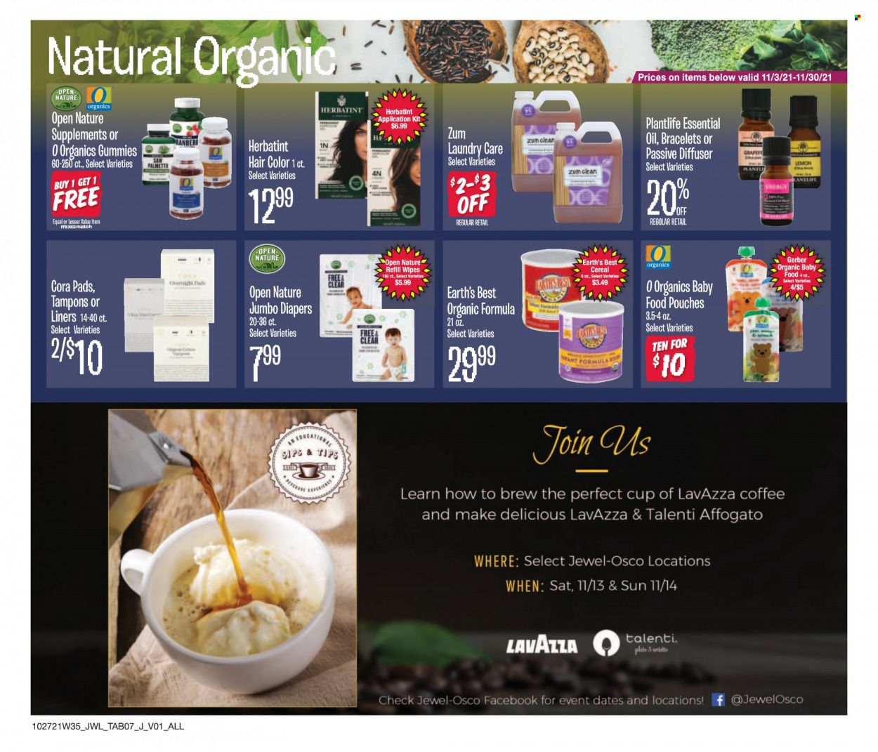 Jewel Osco (IL, IN) Weekly Ad Flyer October 28 to November 4
