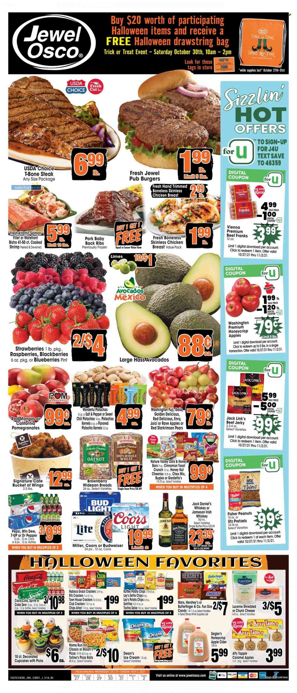 Jewel Osco (IN) Weekly Ad Flyer October 28 to November 4