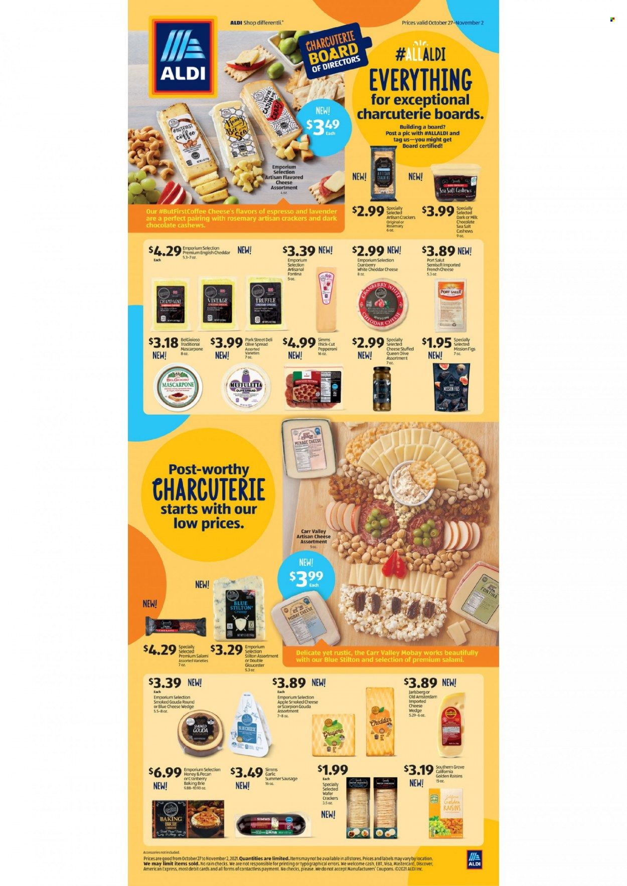 ALDI Weekly Ad Flyer October 28 to November 4