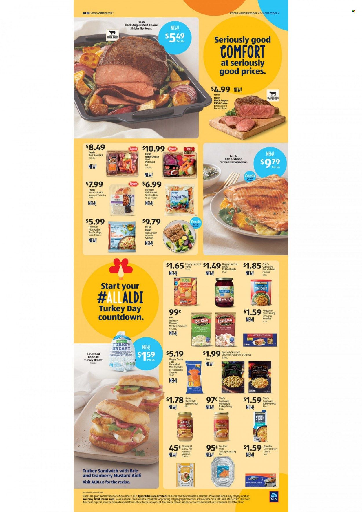 ALDI Weekly Ad Flyer October 28 to November 4