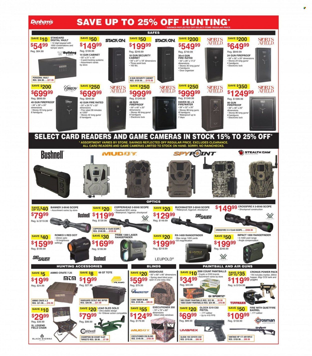 Dunham's Sports Weekly Ad Flyer October 28 to November 4