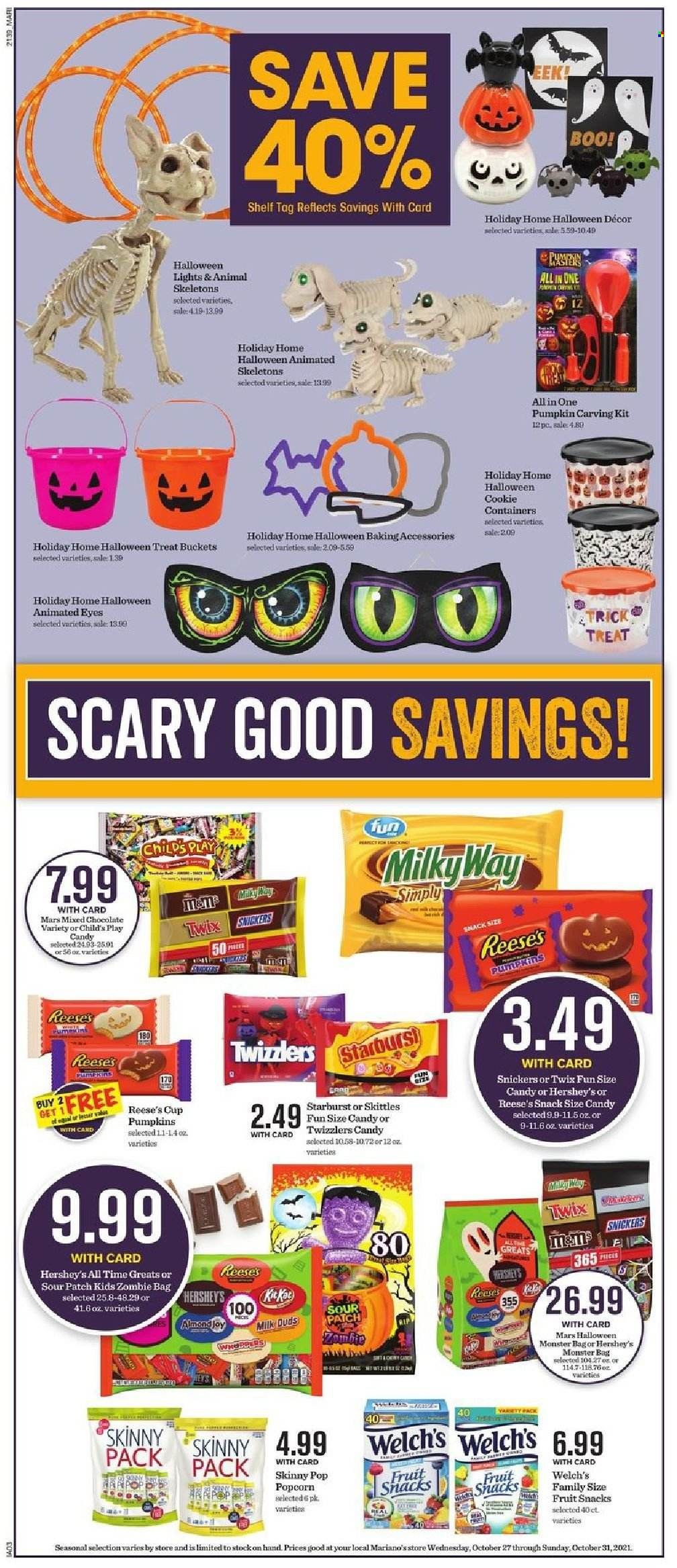 Mariano’s (IL) Weekly Ad Flyer October 28 to November 4