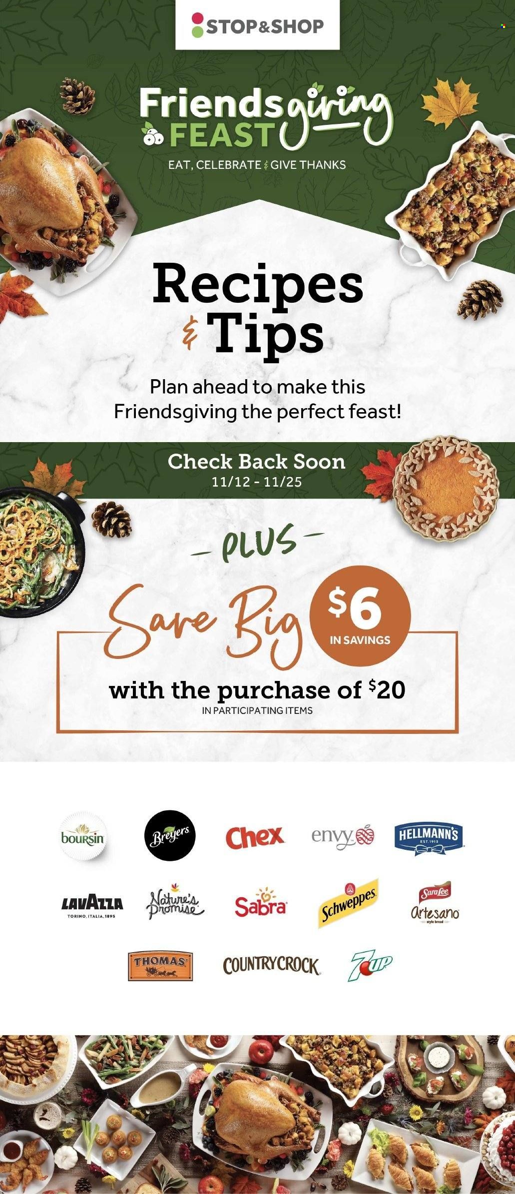 Stop & Shop (NY) Weekly Ad Flyer October 29 to November 5