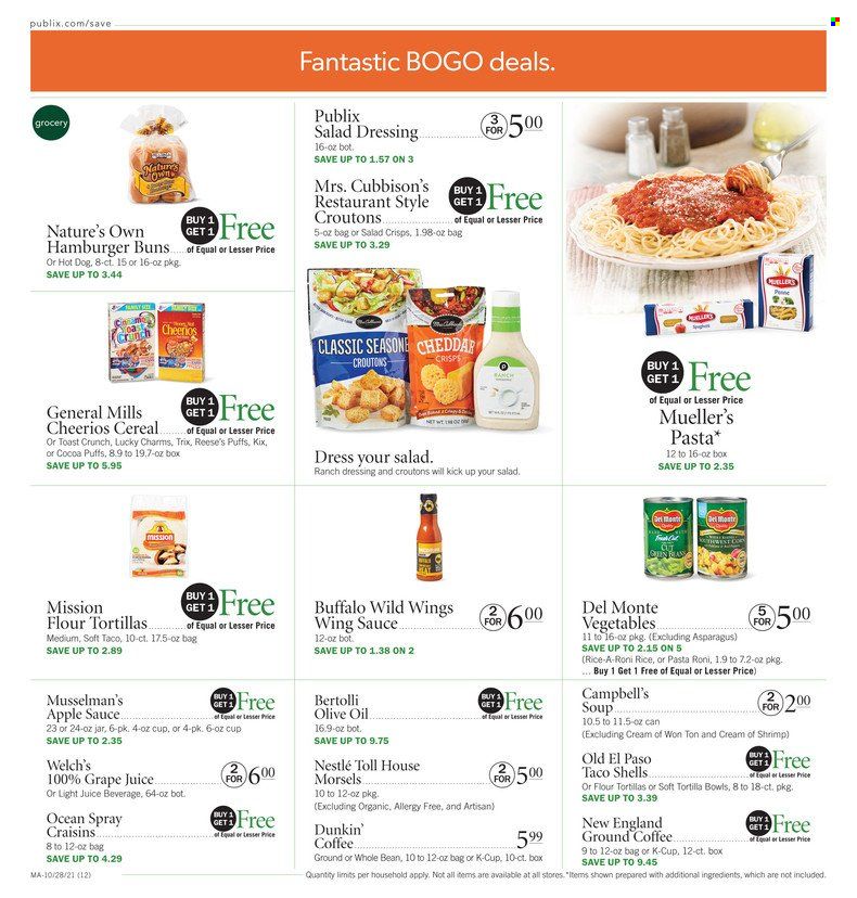 Publix (AL, FL, GA, NC, SC, TN) Weekly Ad Flyer October 29 to November 5