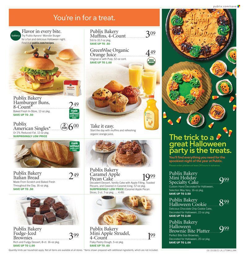 Publix (AL, FL, GA, NC, SC, TN) Weekly Ad Flyer October 29 to November 5