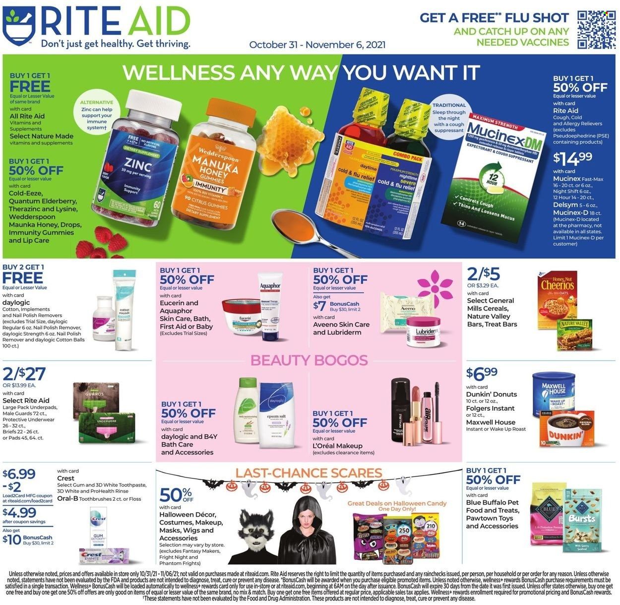 RITE AID Weekly Ad Flyer October 29 to November 5