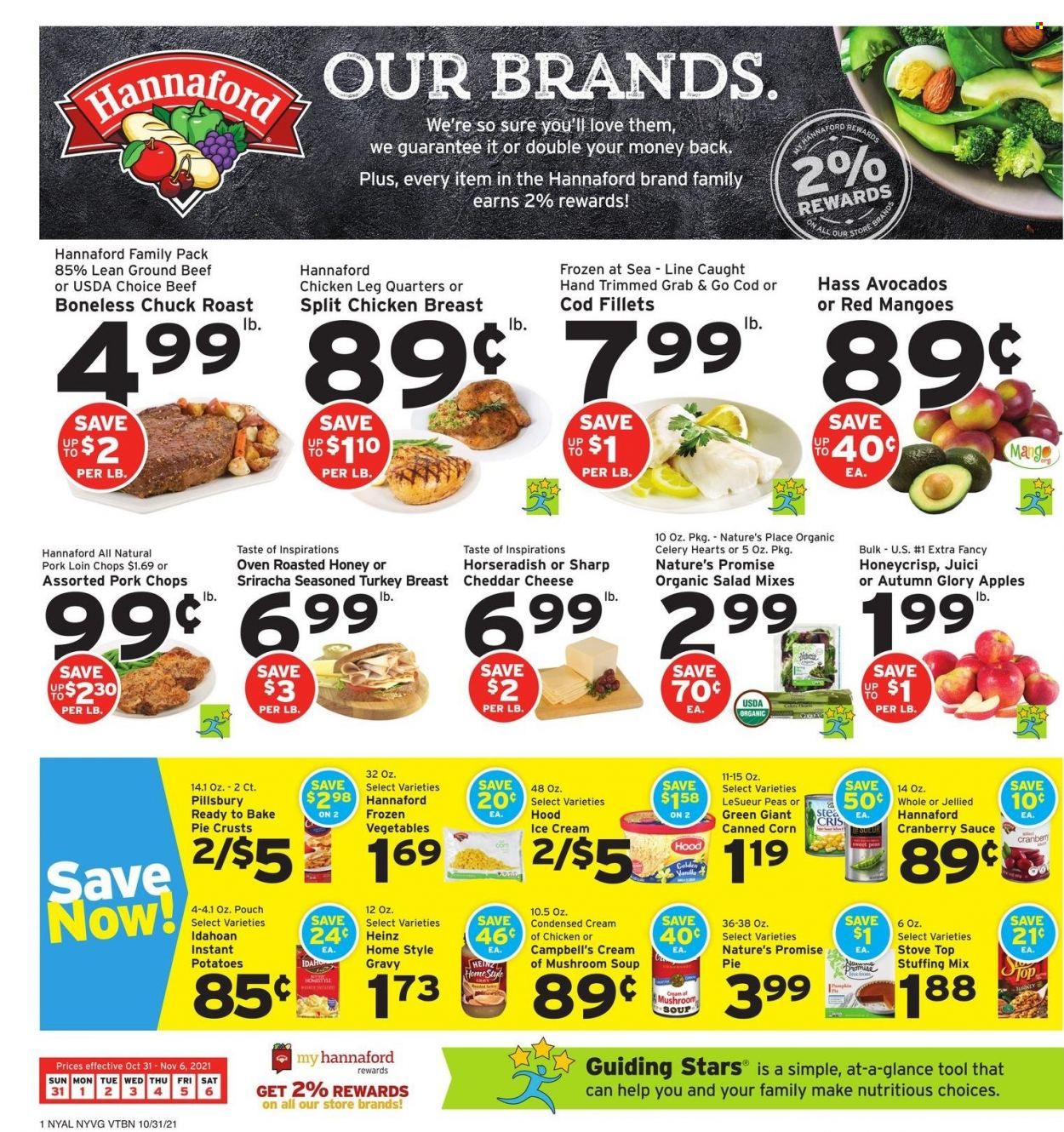 Hannaford (NY) Weekly Ad Flyer October 29 to November 5