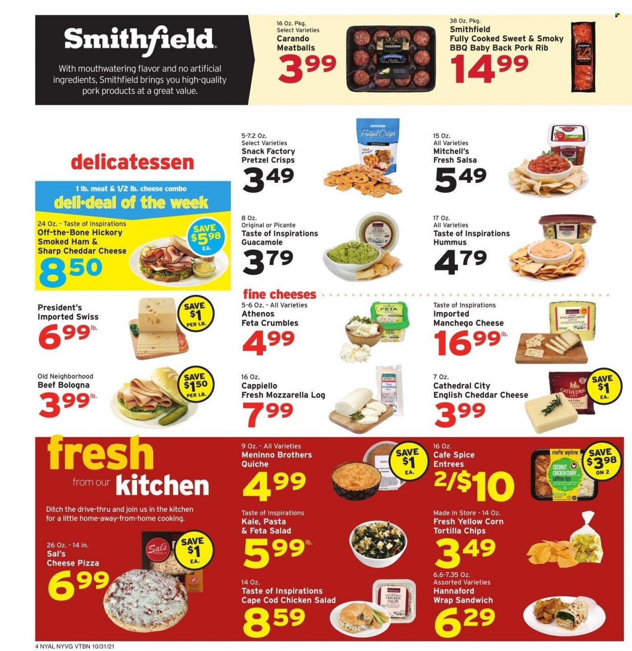 Hannaford (NY) Weekly Ad Flyer October 29 to November 5