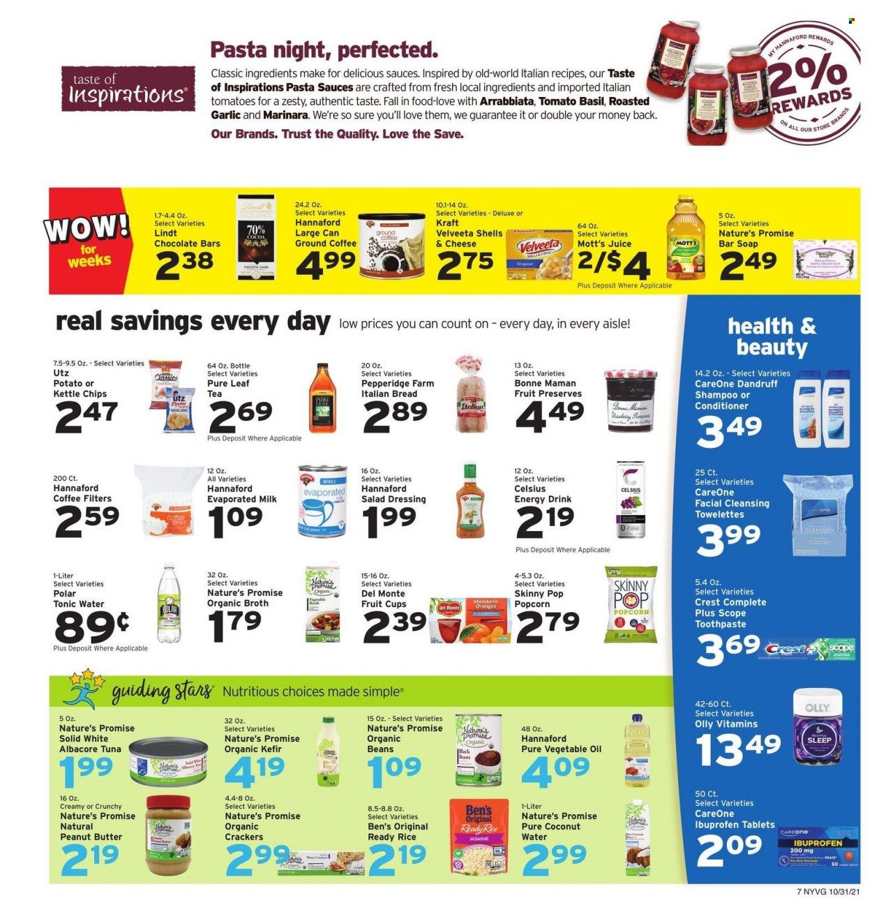 Hannaford (NY) Weekly Ad Flyer October 29 to November 5