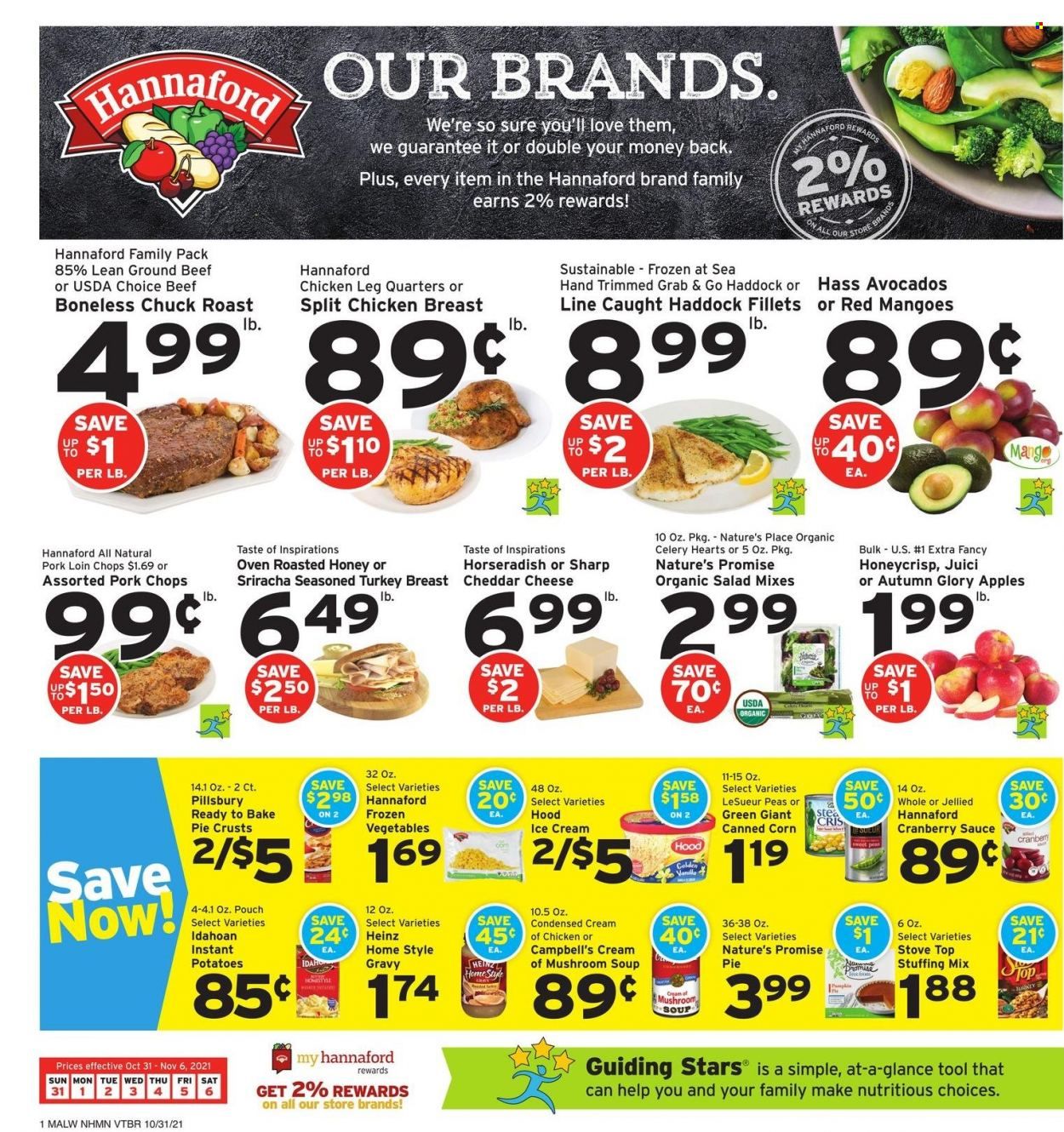 Hannaford (NH) Weekly Ad Flyer October 29 to November 5