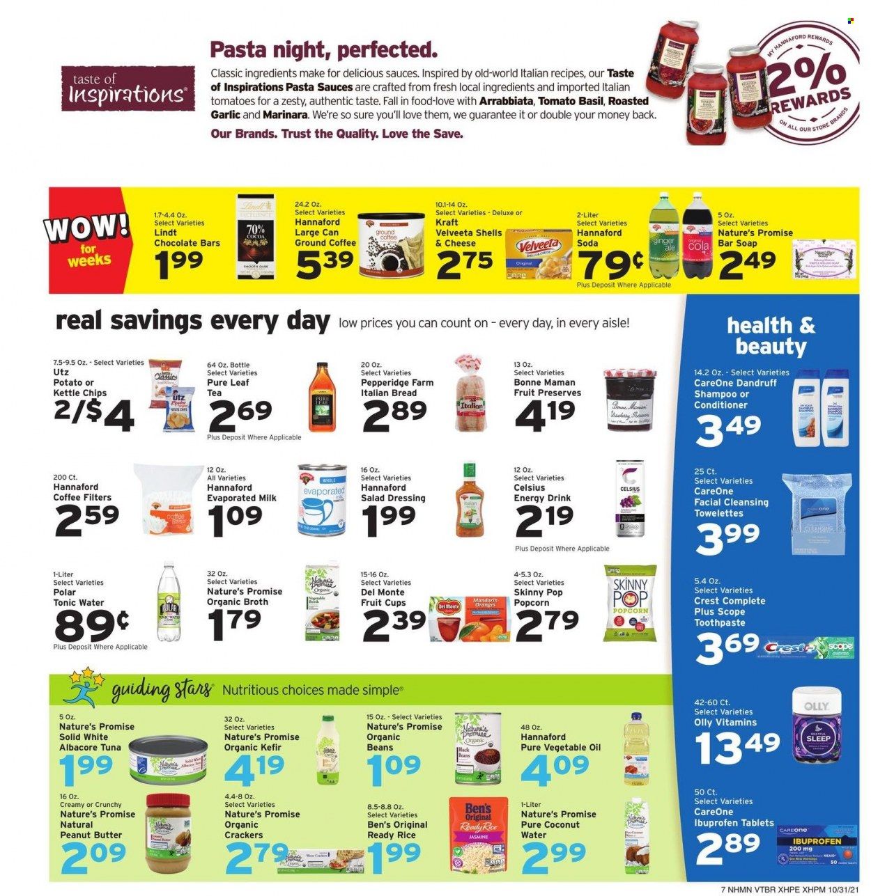 Hannaford (NH) Weekly Ad Flyer October 29 to November 5