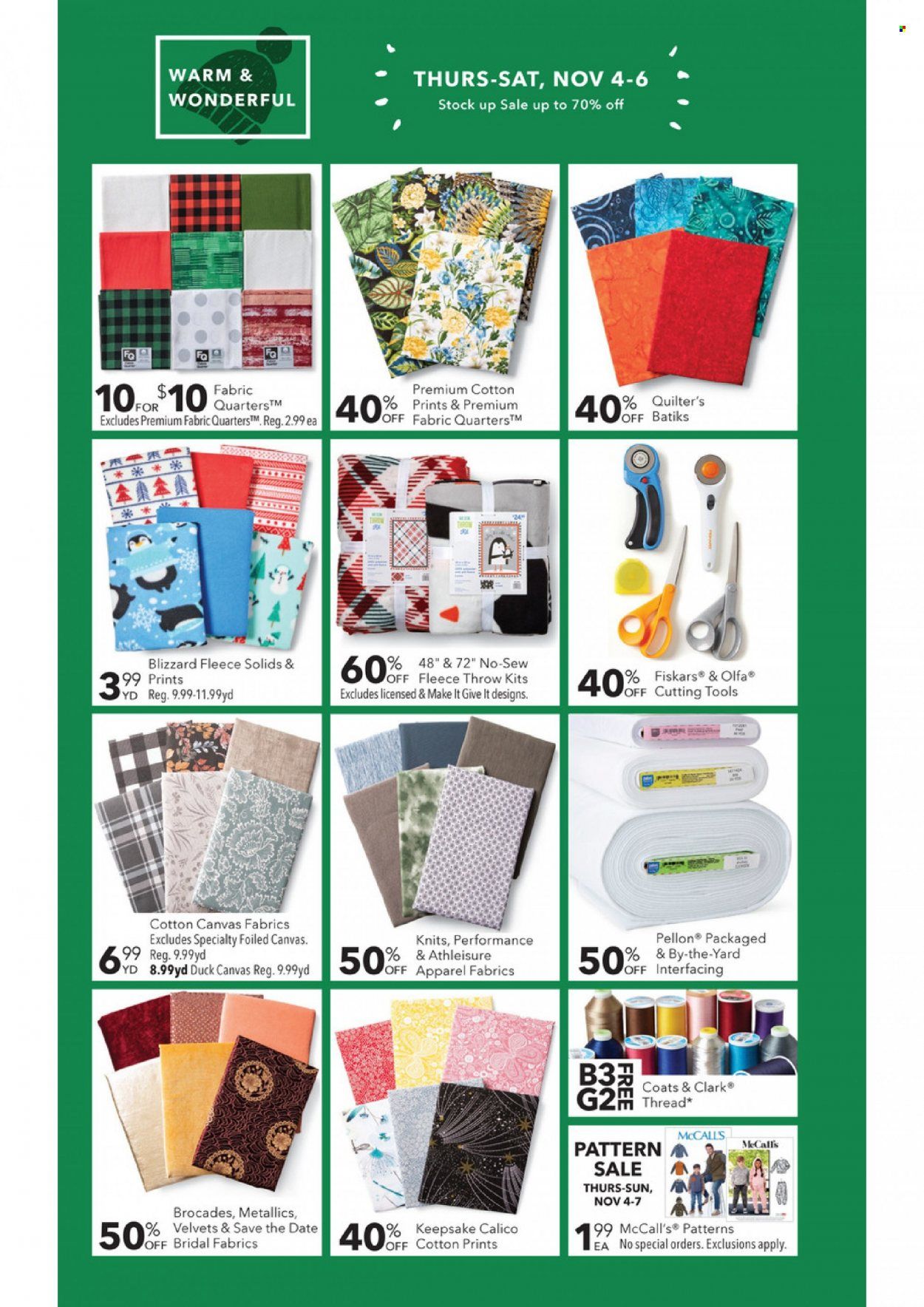 JOANN Weekly Ad Flyer October 30 to November 6